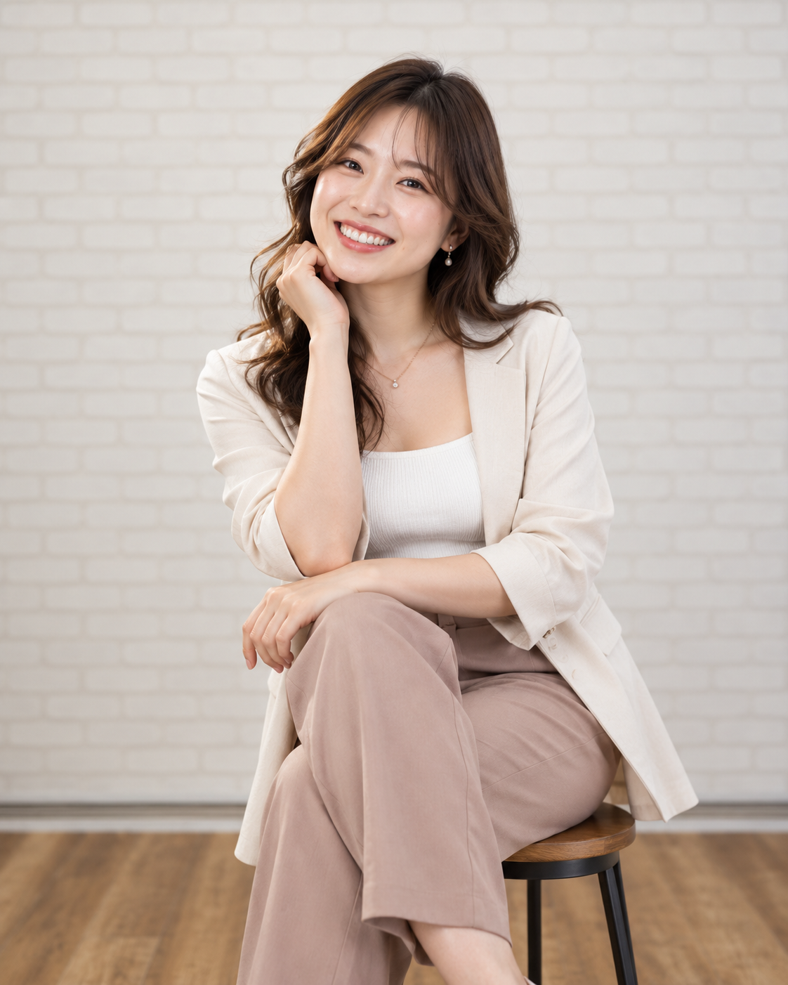 プロフィールと記念写真
